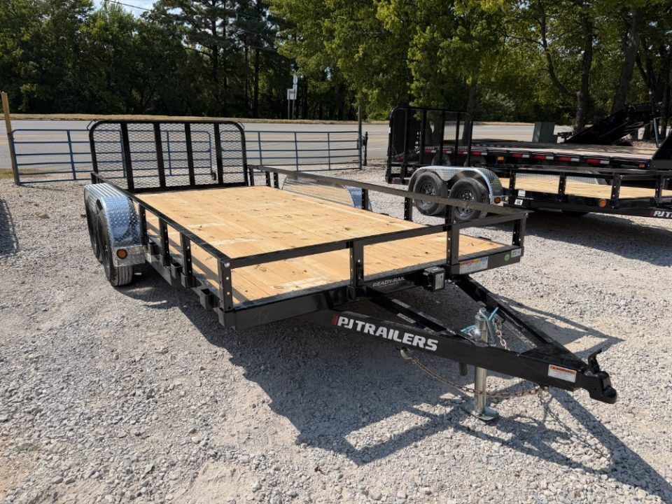 2027 PJ Trailers 7K 16' X 83" Tandem Axle Channel Utility in Fayetteville, AR