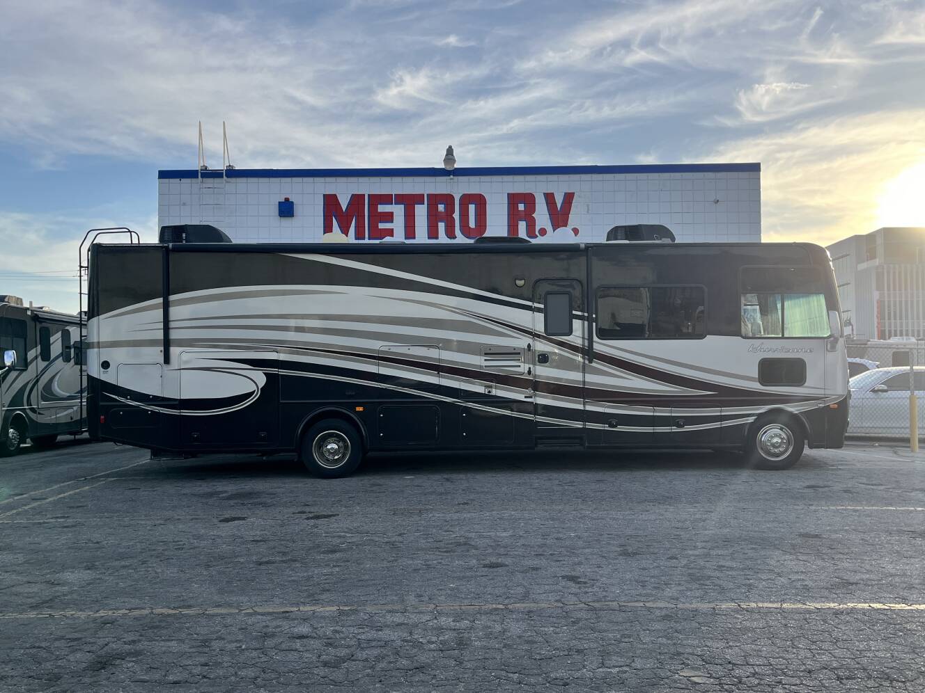 A photo of this 2014 Thor Motor Coach Hurricane 34J