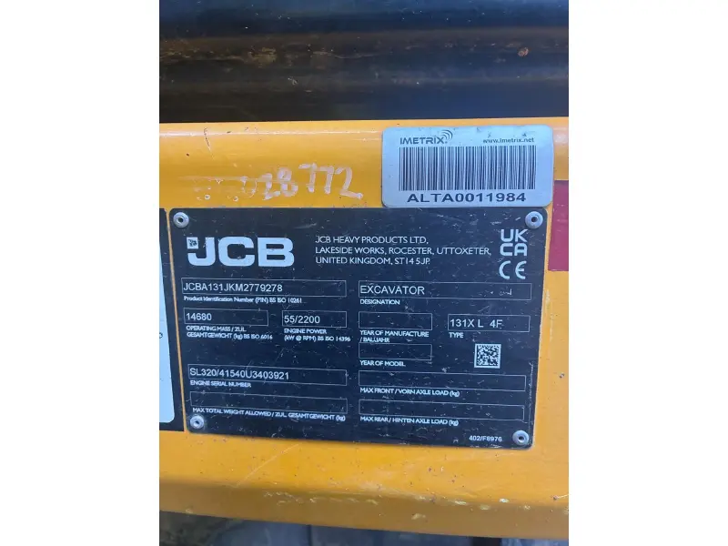 2022 JCB 131X LC