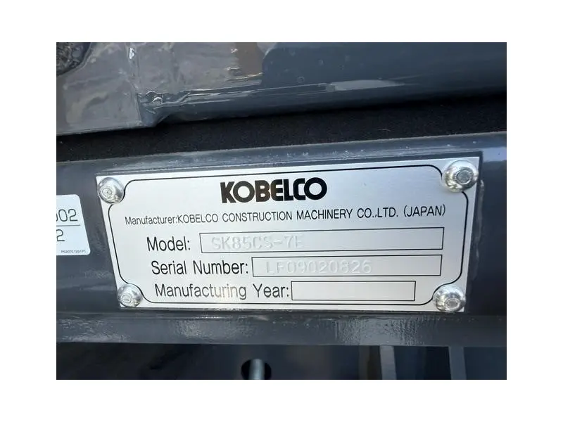 2026 KOBELCO SK85CS-7