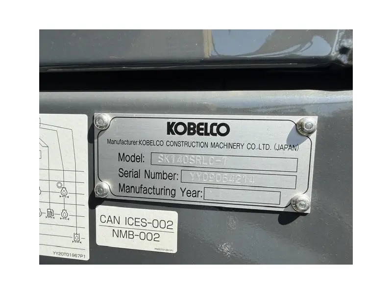 2026 KOBELCO SK140SR LC-7