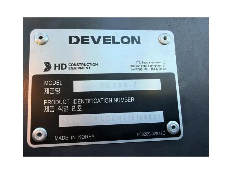 2026 DEVELON DL280-7