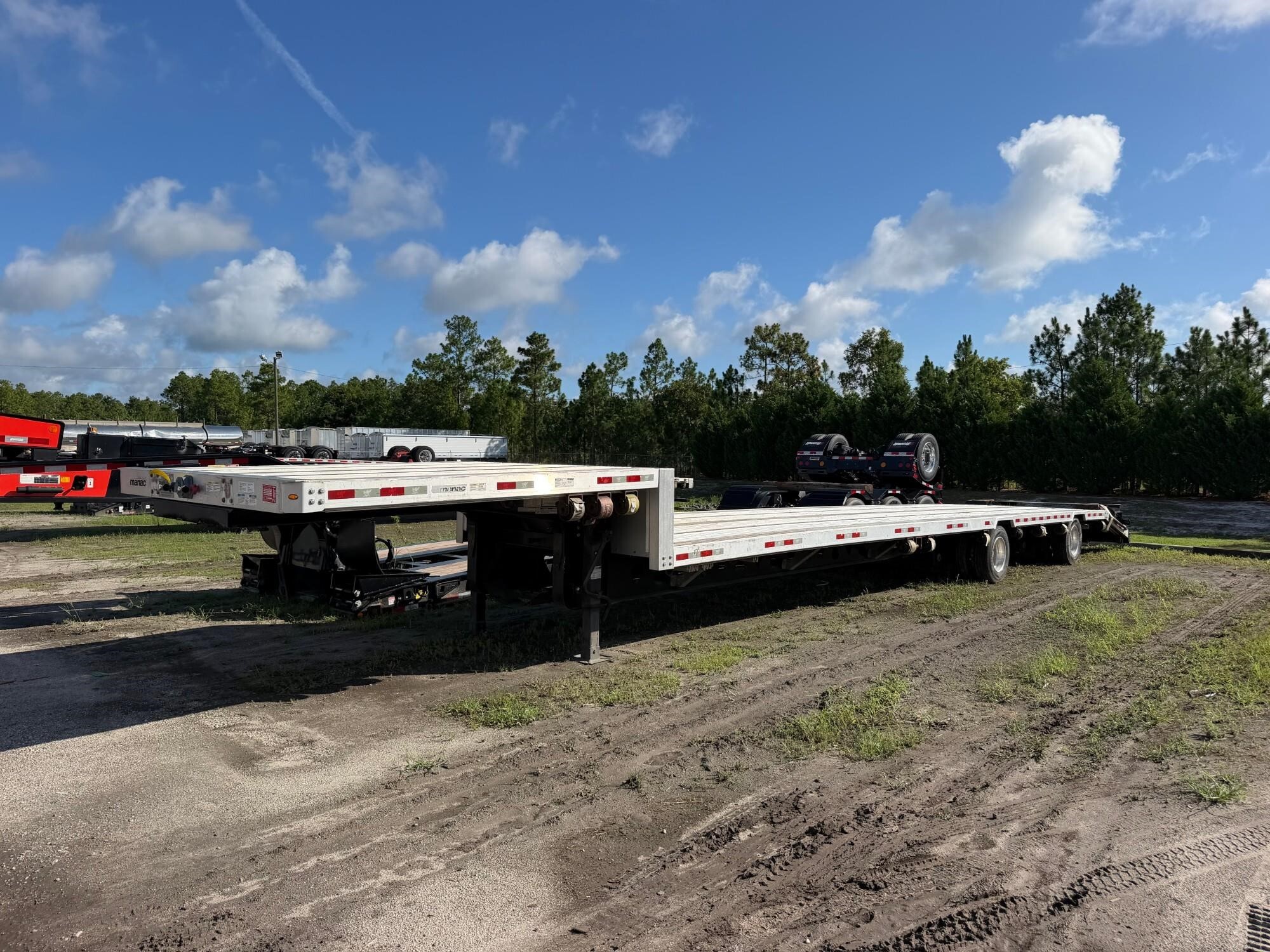 2021 MANAC 53' X 102" X COMBO DROP DECK - REAR RAMPS FLATBED in Wilmington, NC