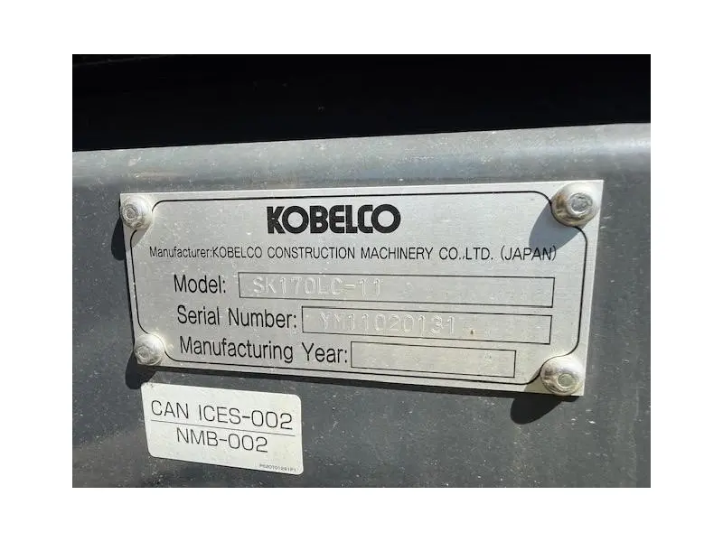 2026 KOBELCO SK170 LC-11
