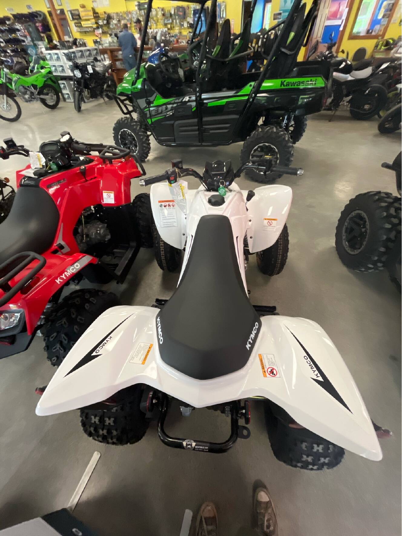 A photo of this 2026 Kymco Mongoose 270i