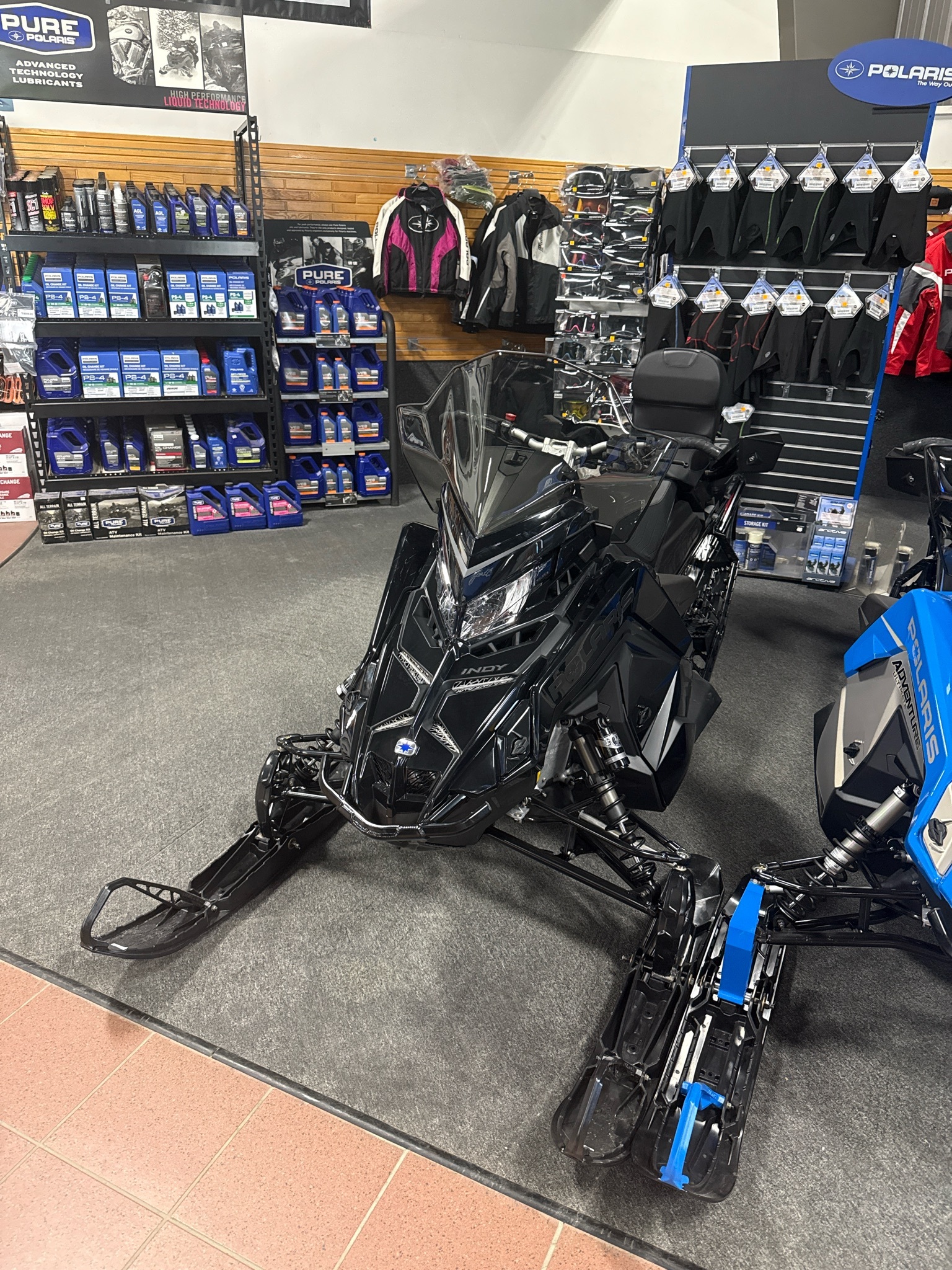 2027 Polaris 650 INDY Adventure 137 Gloss Black 1.25 IR ES 650 137 1.25 in adams center NY