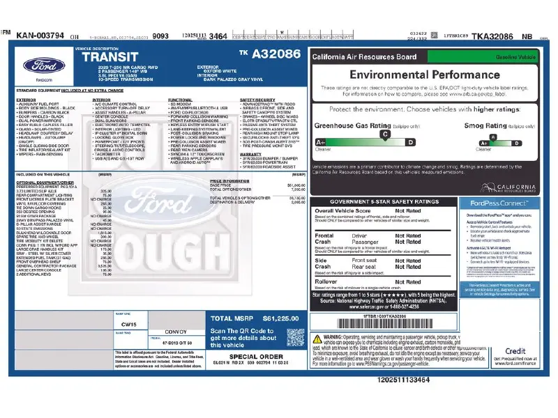 2026 FORD TRANSIT