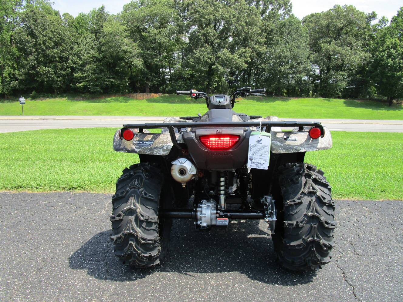 A photo of this 2027 Honda FourTrax Rancher 4x4
