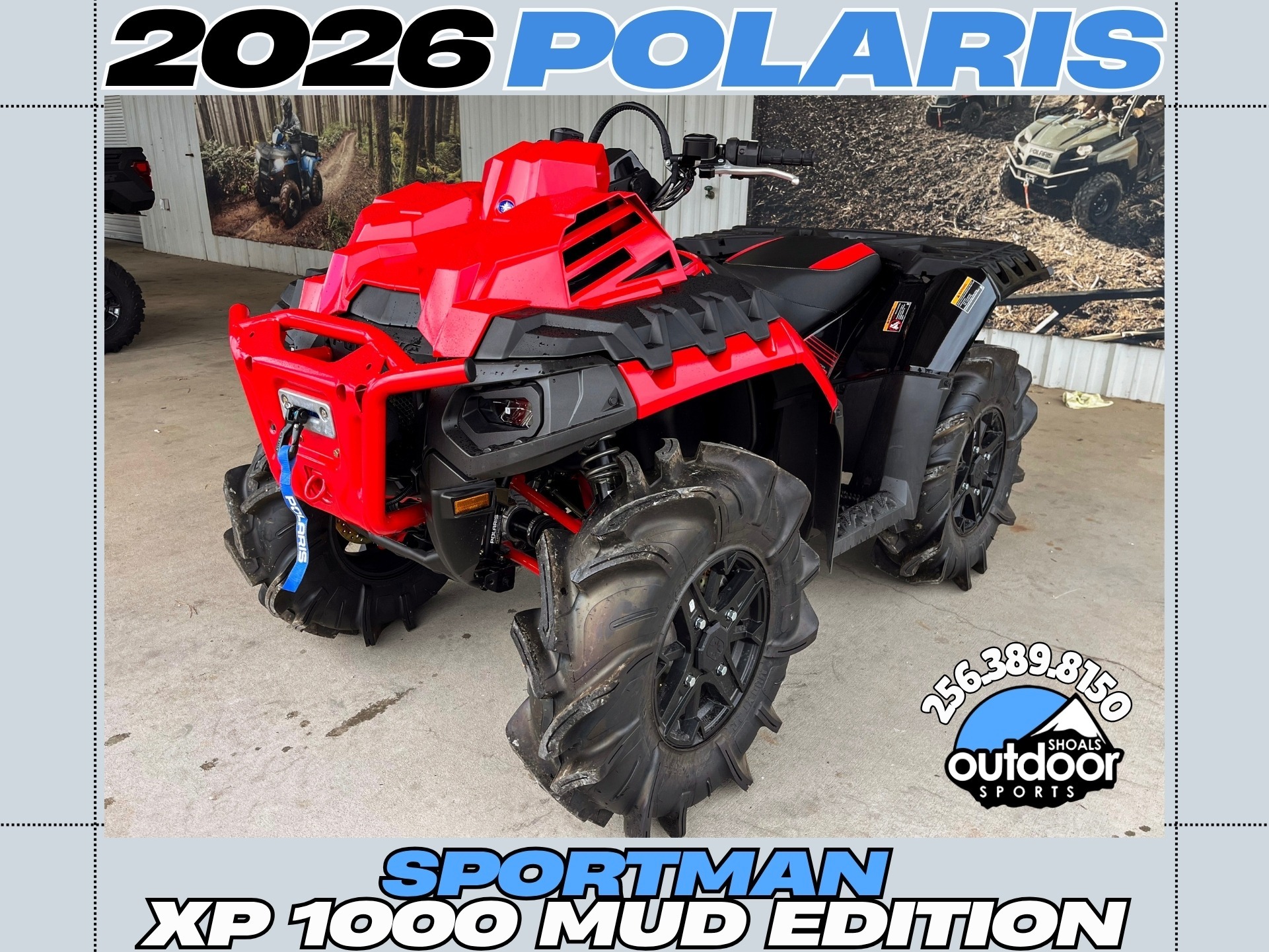 2026 Polaris Sportsman XP 1000 Mud Edition Recreation/Utility ATV