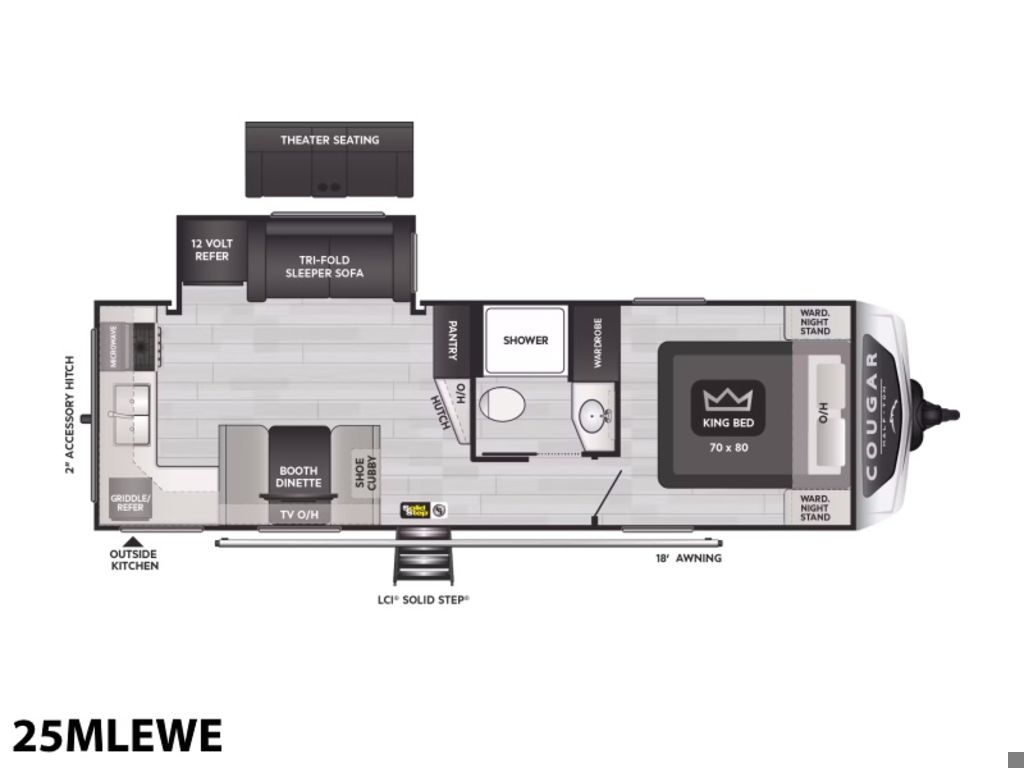 2024 Keystone Cougar Half-Ton 25MLEWE RV