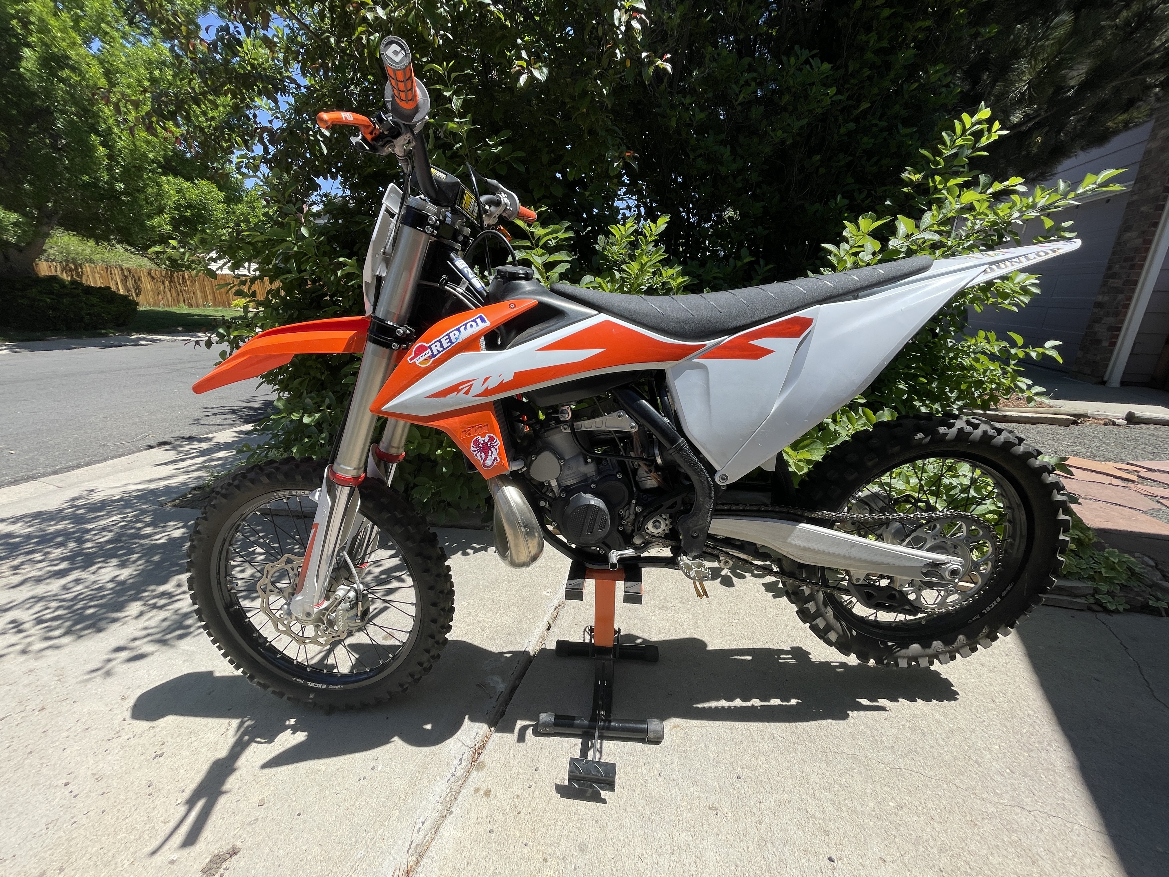 2020 KTM 250 SX Dirt Bike motorcycle