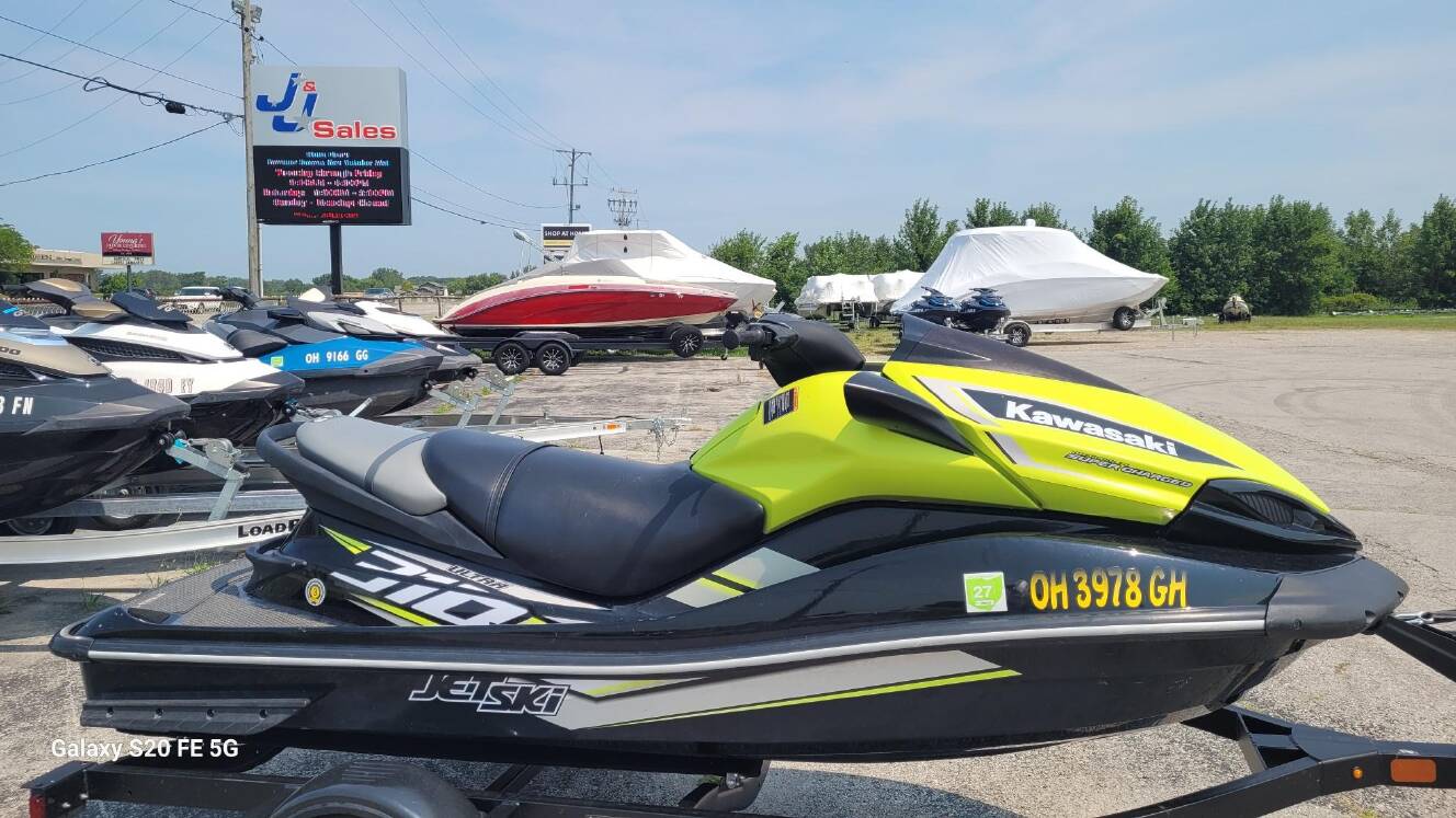 A photo of this 2021 Kawasaki Jet Ski Ultra 310X