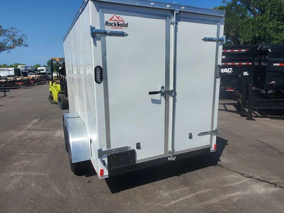 2026 Rock Solid Cargo 6X12 REAR BARN DOORS in Punta Gorda, FL