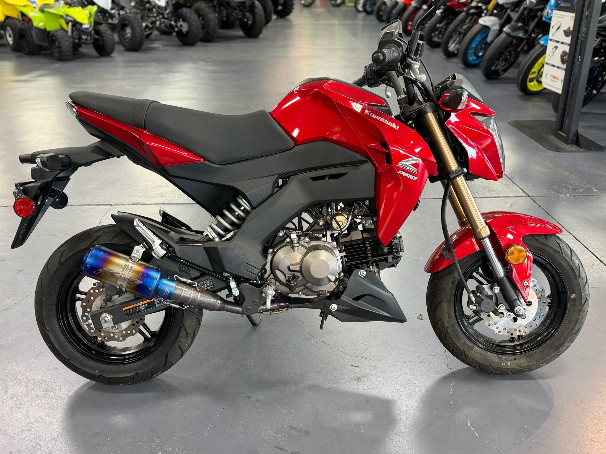 2018 Kawasaki Z125 Pro BASE in Florence, SC