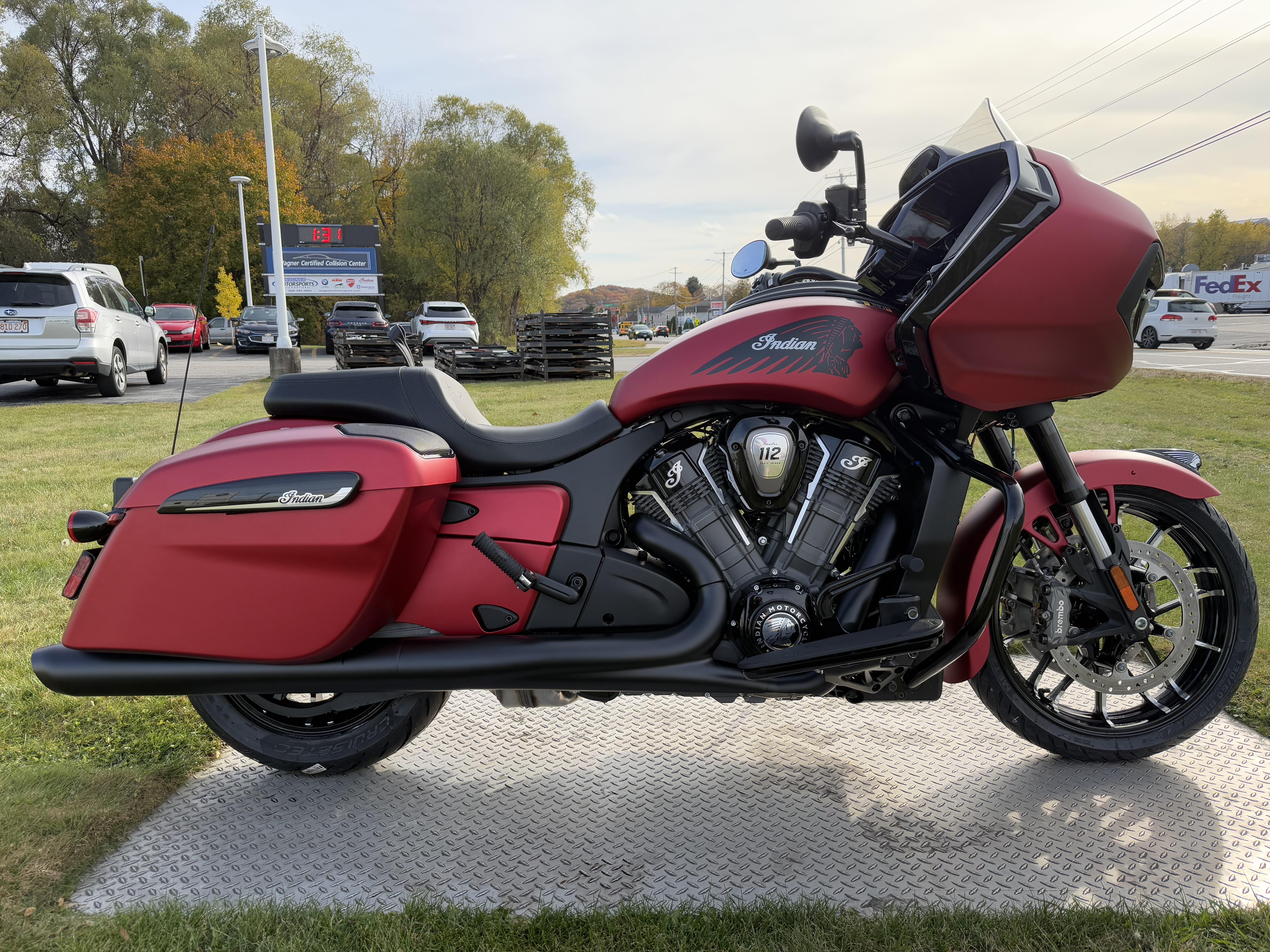 2026 Indian Motorcycle Challenger Dark Horse 112 + PowerBand Audio Package DARK HORSE in Auburn, MA