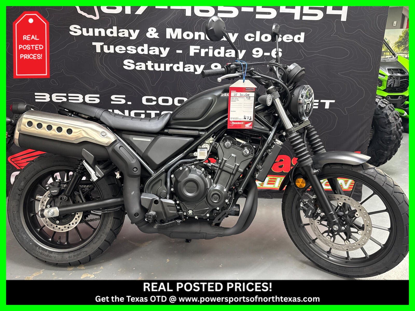 2025 Honda SCL 500 500 in Arlington, TX