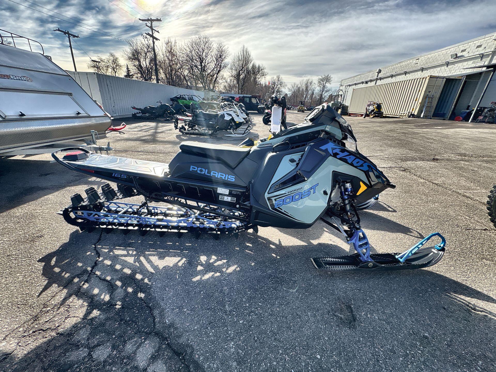 2026 Polaris SNO-26 BOOST RMK KHAOS 165 Patriot Boost in lakewood CO