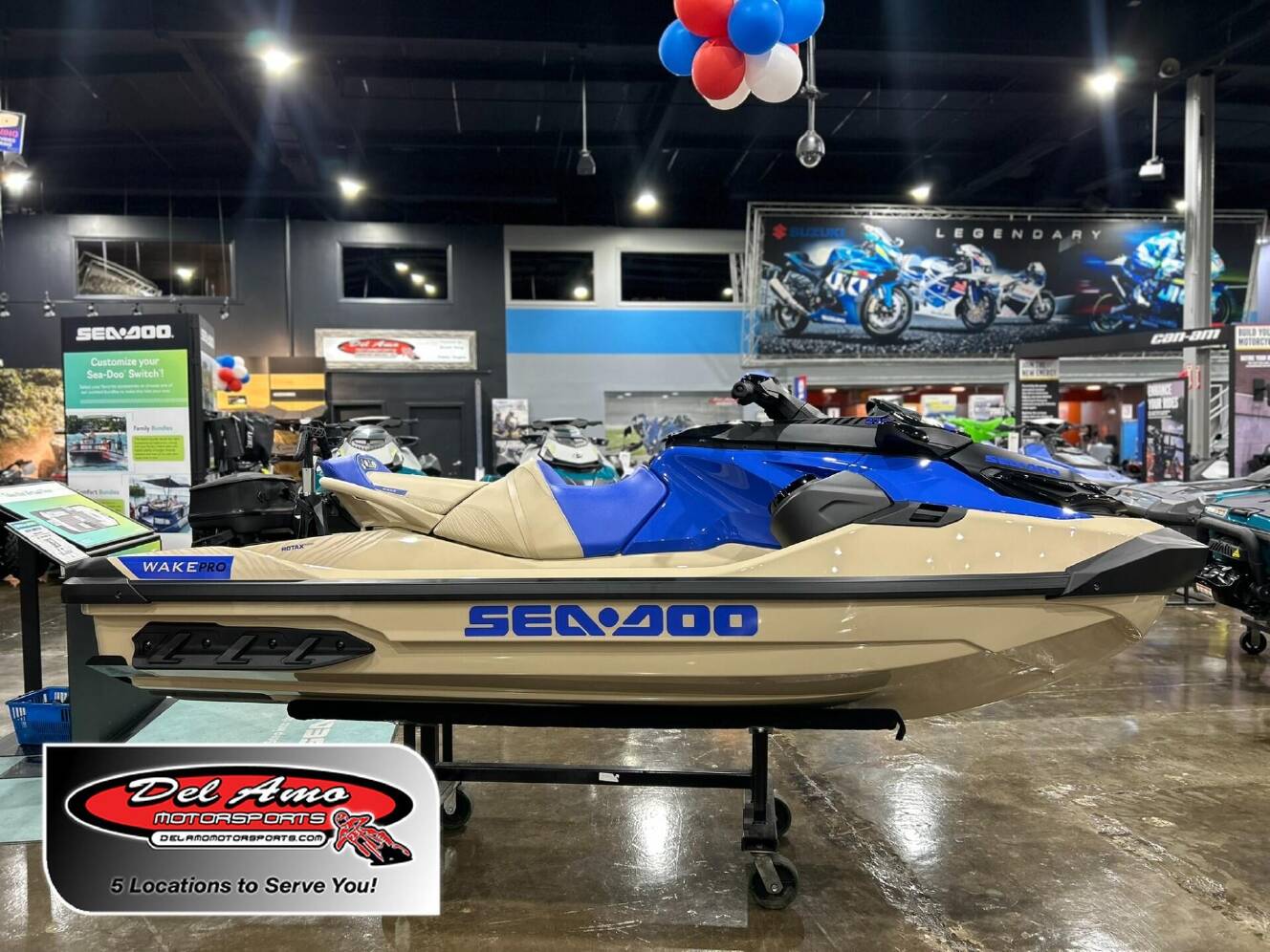 A photo of this 2025 Sea-Doo WAKE PRO 230 (SOUND SYSTEM)