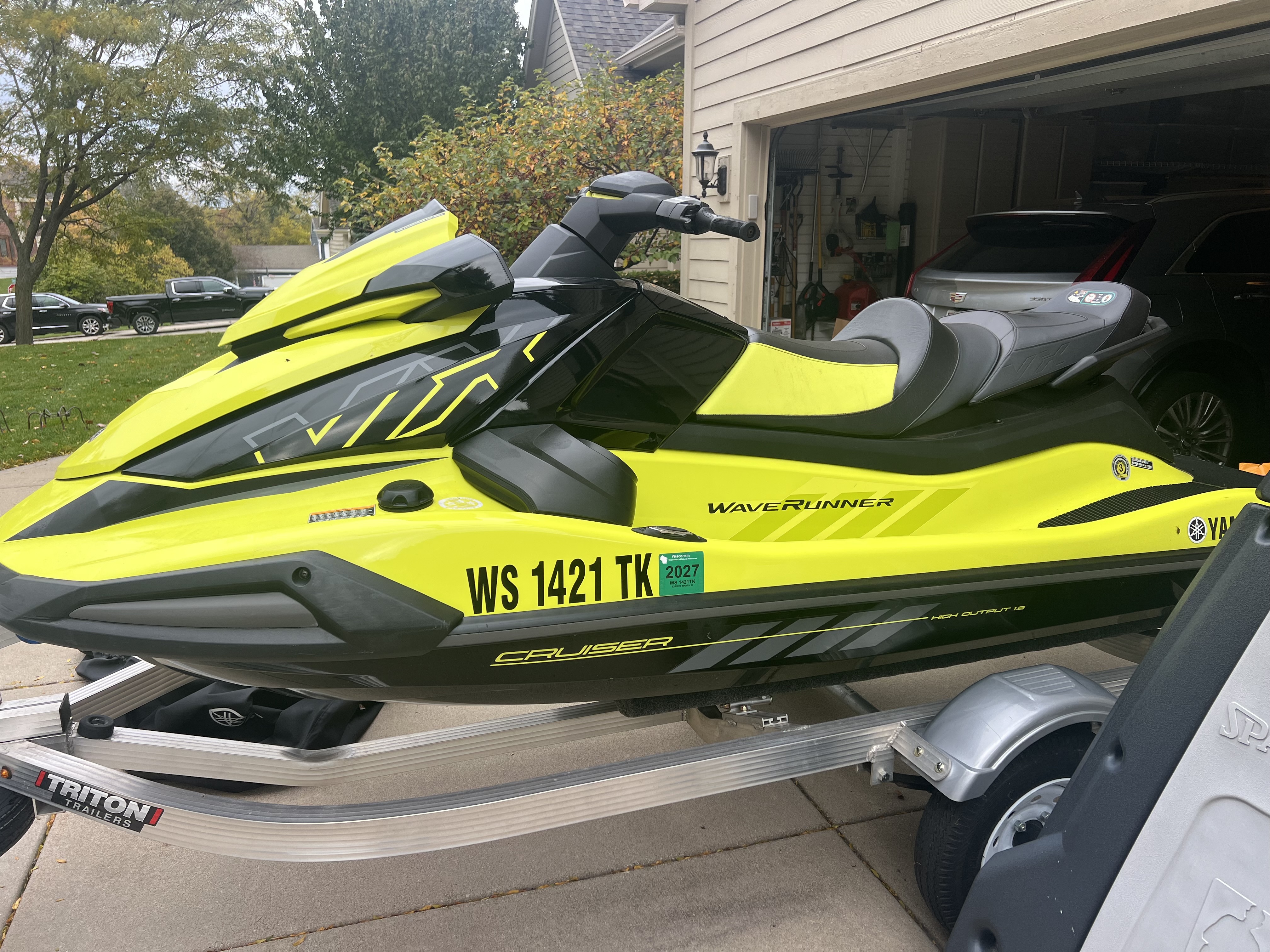 2021 Yamaha WAVERUNNER VX CRUISER HO Three Seater jet ski