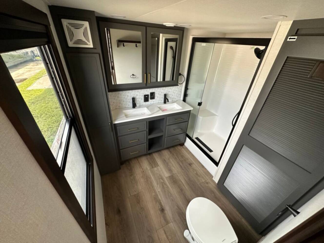 A photo of this 2027 Forest River Cedar Creek Cottage 40CBK