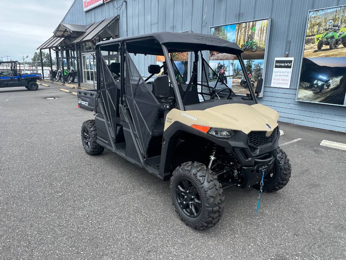 A photo of this 2026 CFMOTO UForce 800 XL