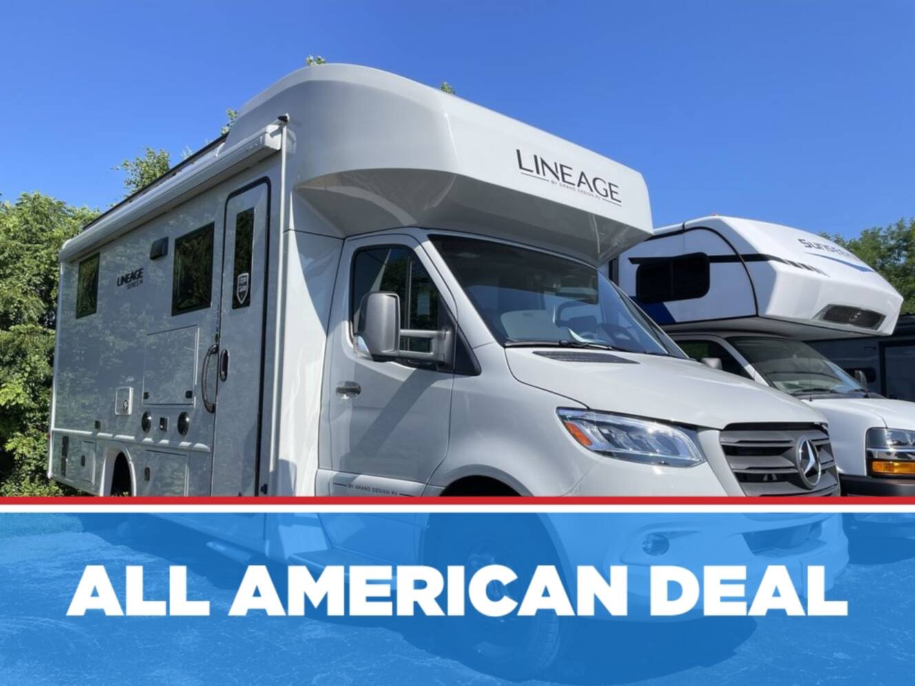 A photo of this 2027 Grand Design Lineage Series M 25FW