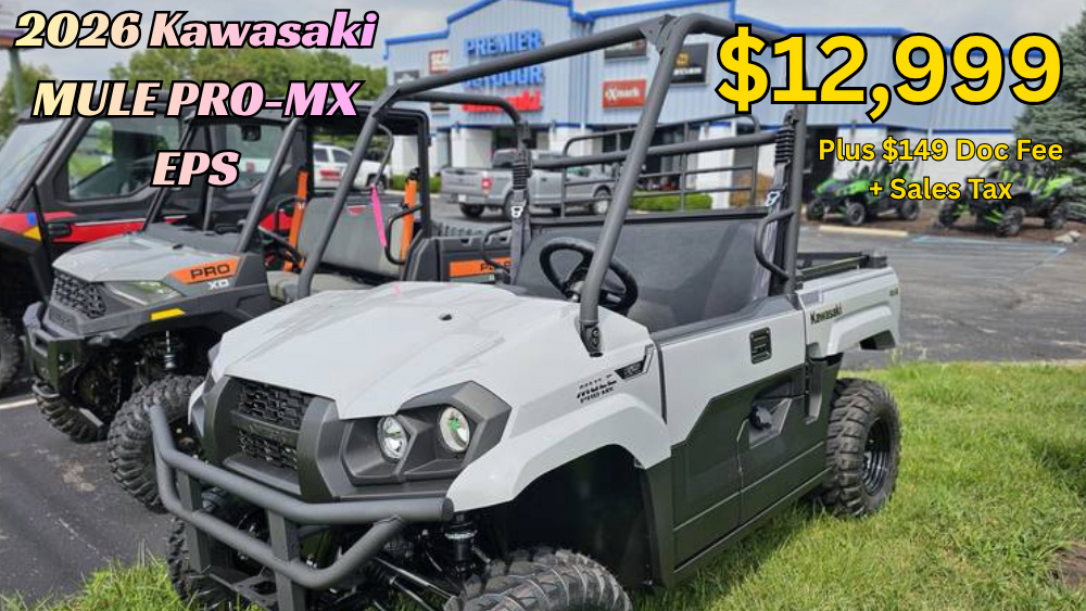 2026 Kawasaki Mule PRO-MX EPS in whiteland IN