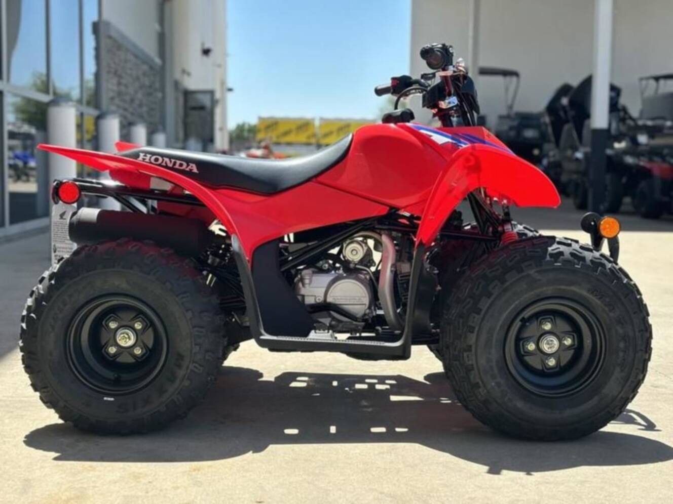 A photo of this 2026 Honda TRX 90X