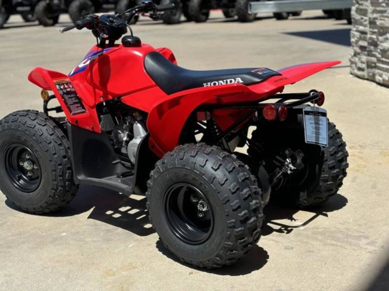 A photo of this 2026 Honda TRX 90X