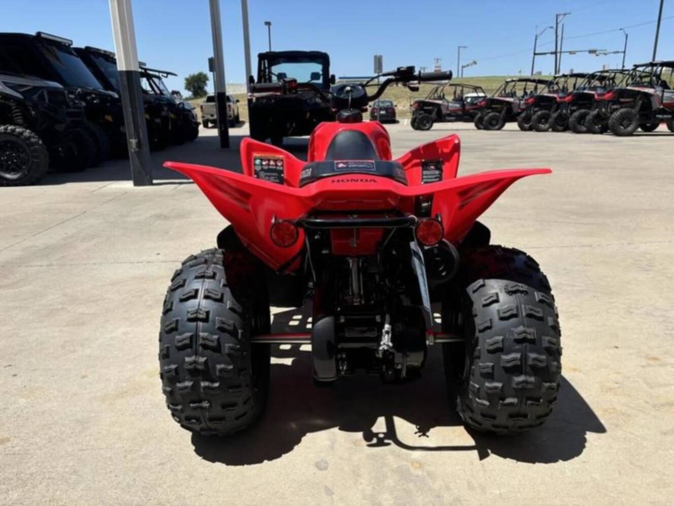 A photo of this 2026 Honda TRX 90X