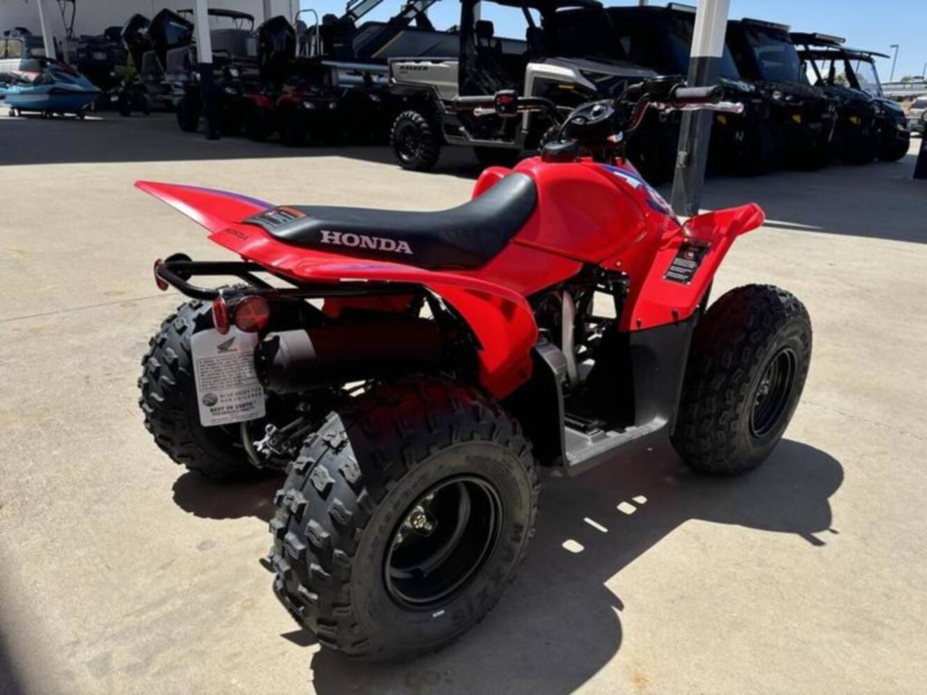 A photo of this 2026 Honda TRX 90X