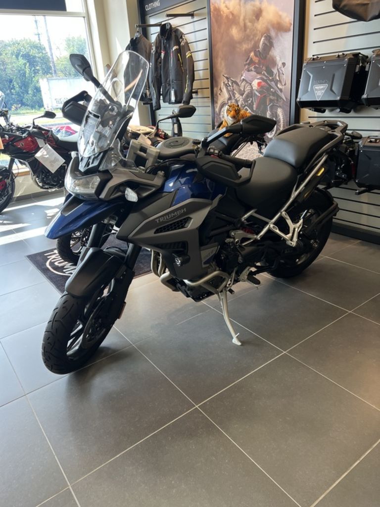 2023 Triumph Tiger 1200 GT Explorer Lucerne Blue GT EXPLORER in Millstone, NJ