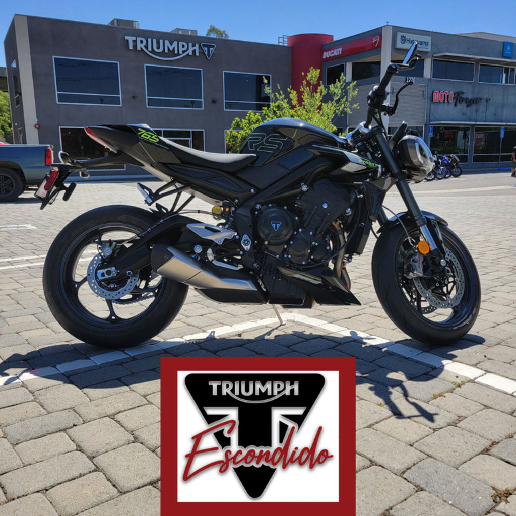 2025 Triumph Street Triple 765 RS Phantom Black RS in Escondido, CA
