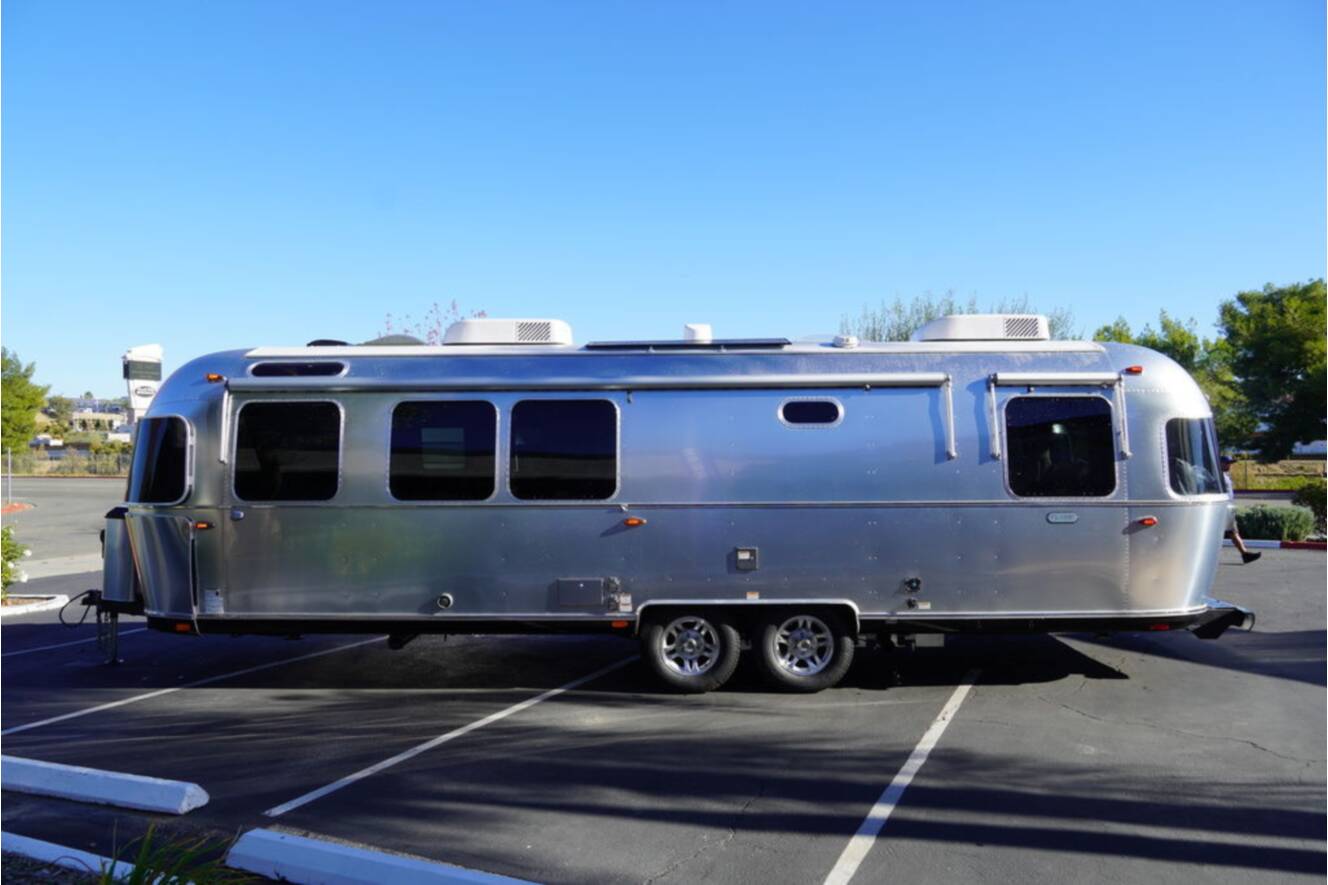 A photo of this 2026 Airstream Classic 30RBQ