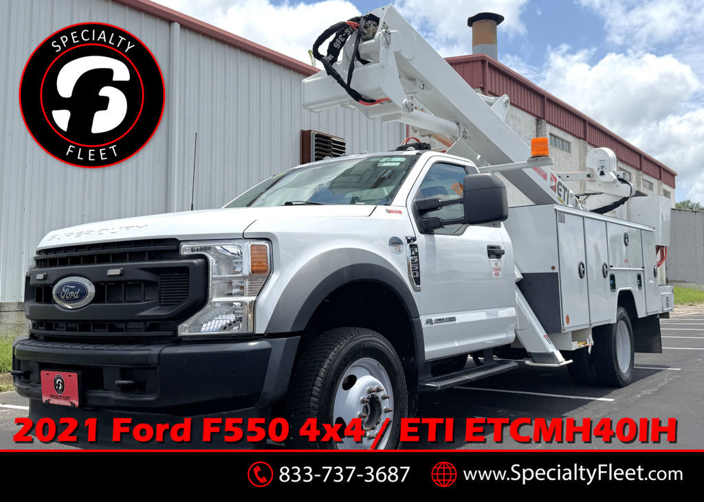 2021 ETI ETCMH40IH / Ford F550 4x4 - Bucket Truck in Lindale, TX