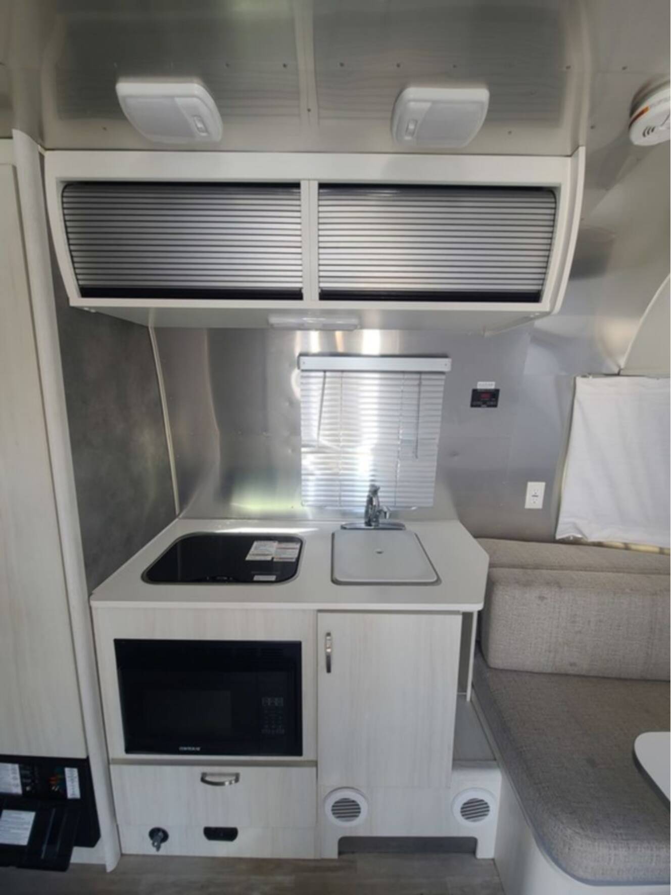 A photo of this 2023 Airstream Bambi 19CB