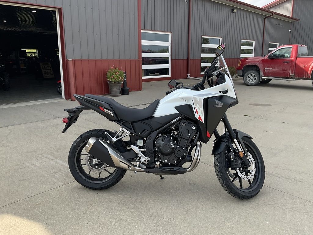 2025 Honda® NX500 ABS White ABS in Cedar Falls, IA