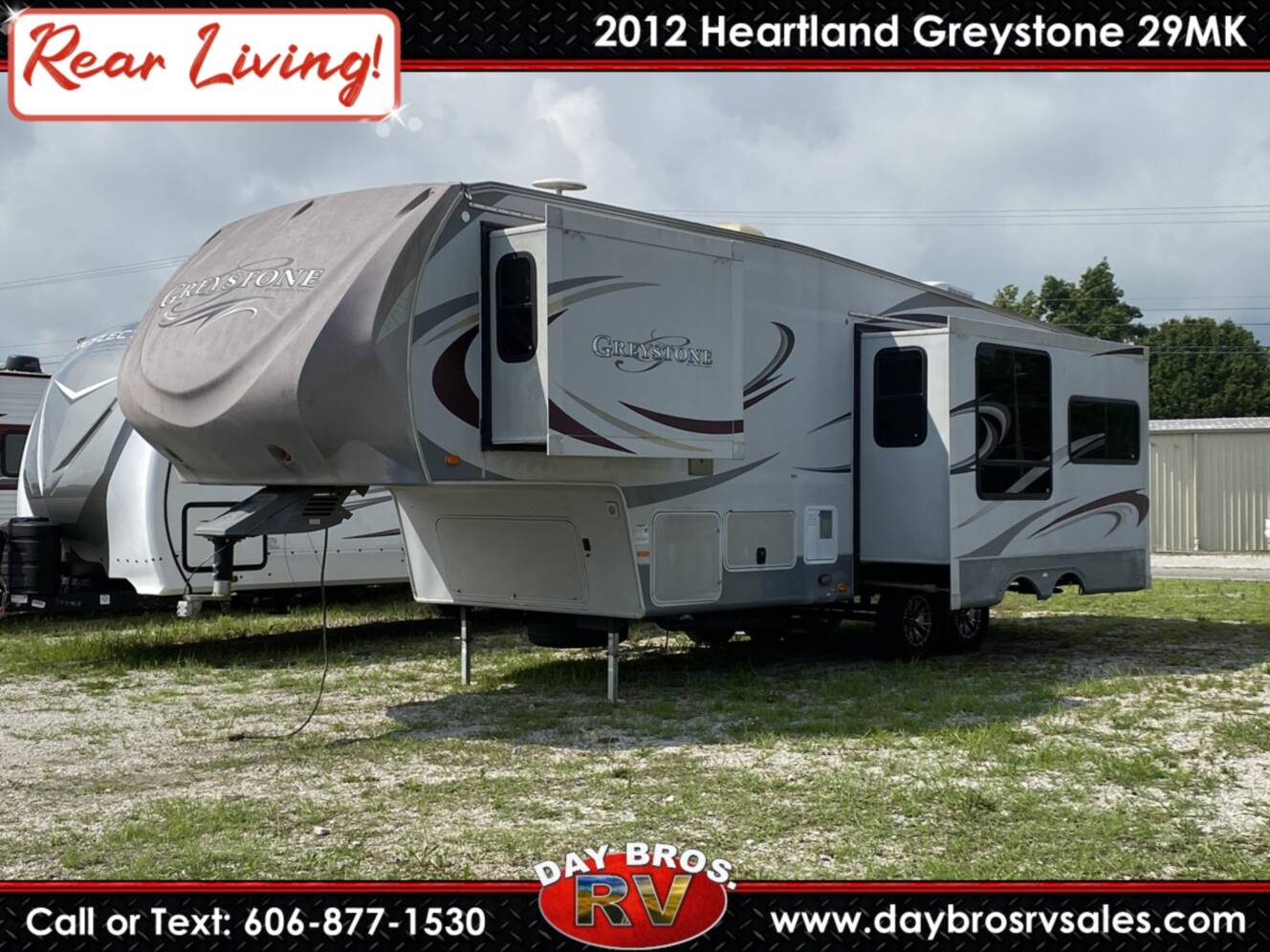 A photo of this 2012 Heartland Greystone 29MK