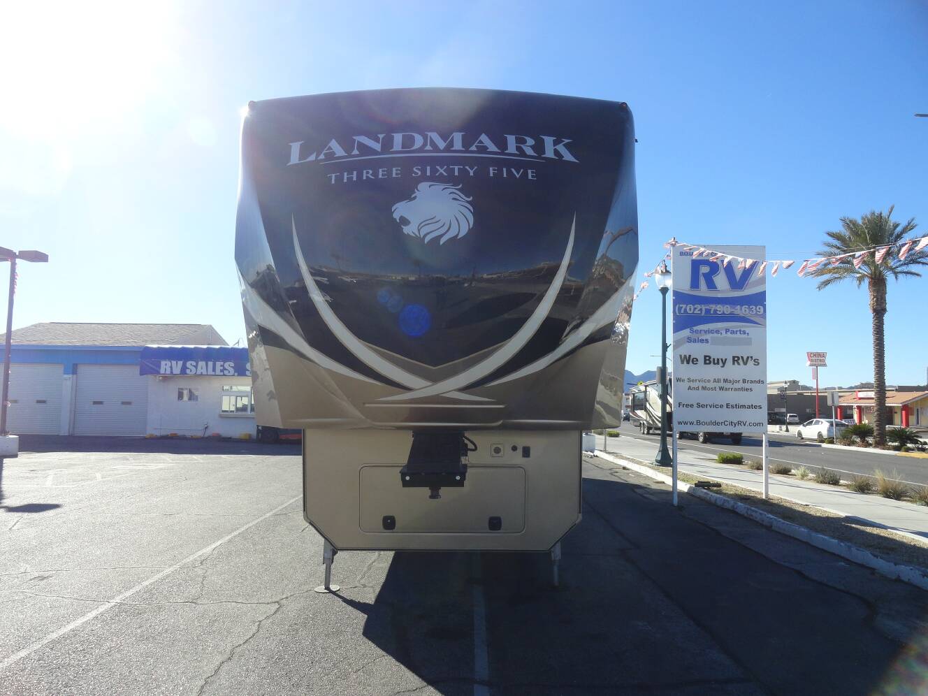 A photo of this 2017 Heartland Landmark 365 LM Newport