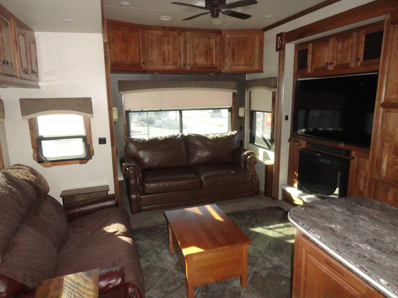 A photo of this 2017 Heartland Landmark 365 LM Newport