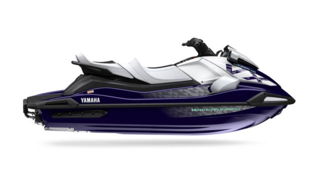 A photo of this 2026 Yamaha Waverunner VX CRUISER HO-Audio NIGHTSHADE