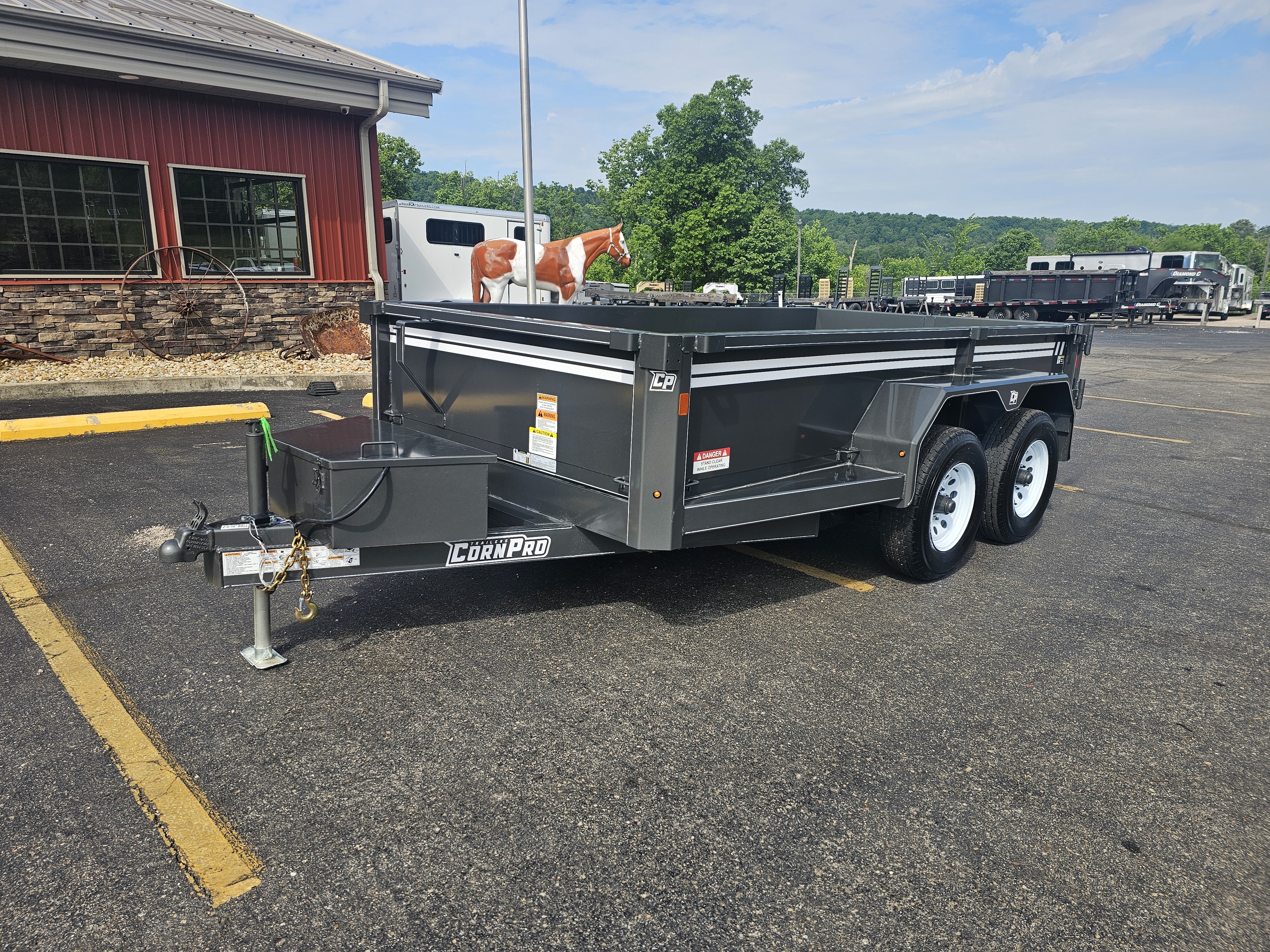 2026 CornPro Trailers 12' (10K) Dump Trailer in Athens, OH