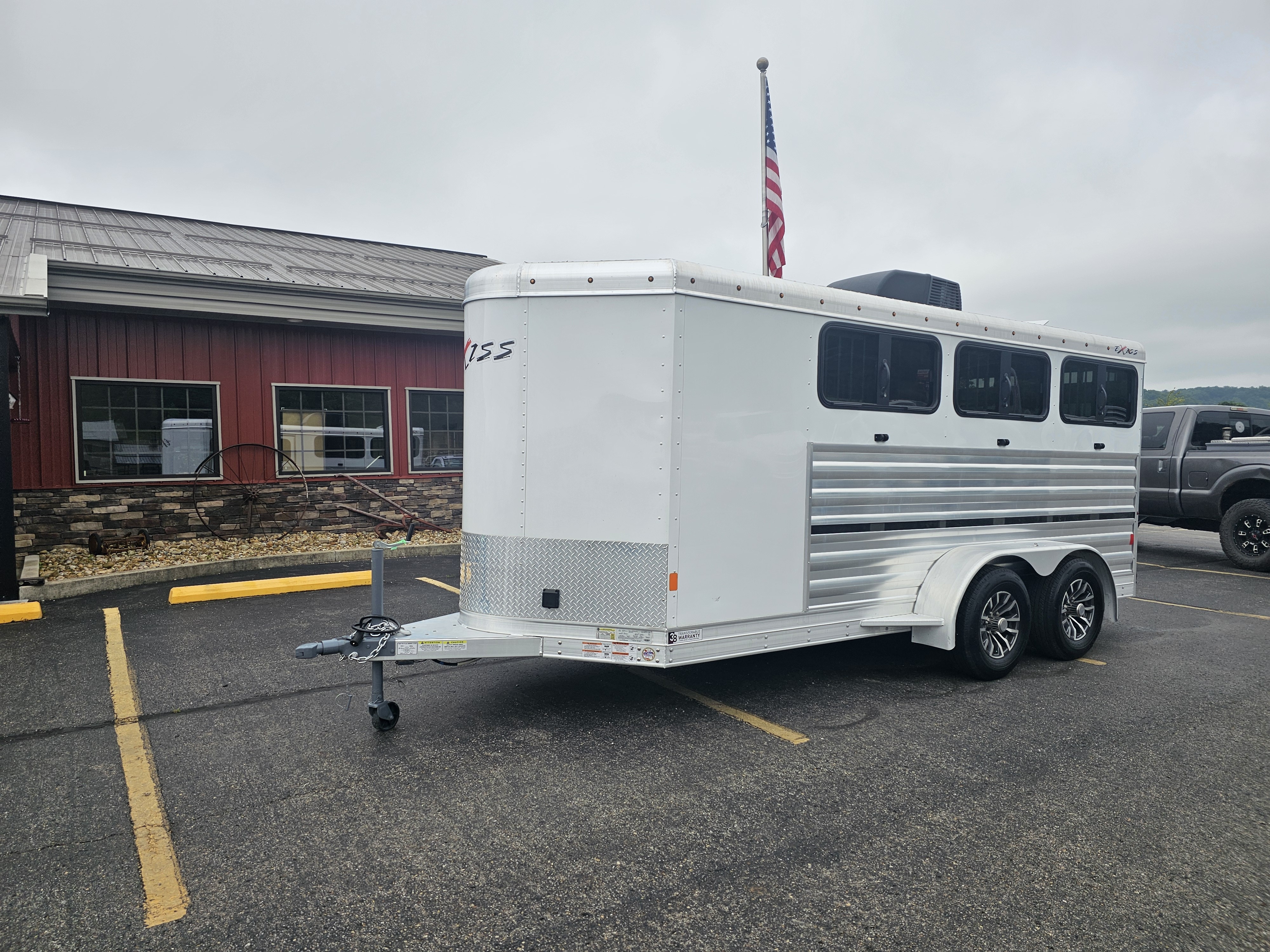 2024 Exiss 15' 6 Pen Low Pro Livestock Trailer HOT LIST in Athens, OH