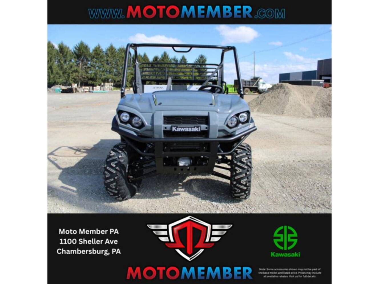 A photo of this 2026 Kawasaki Mule PRO-FXR 1000