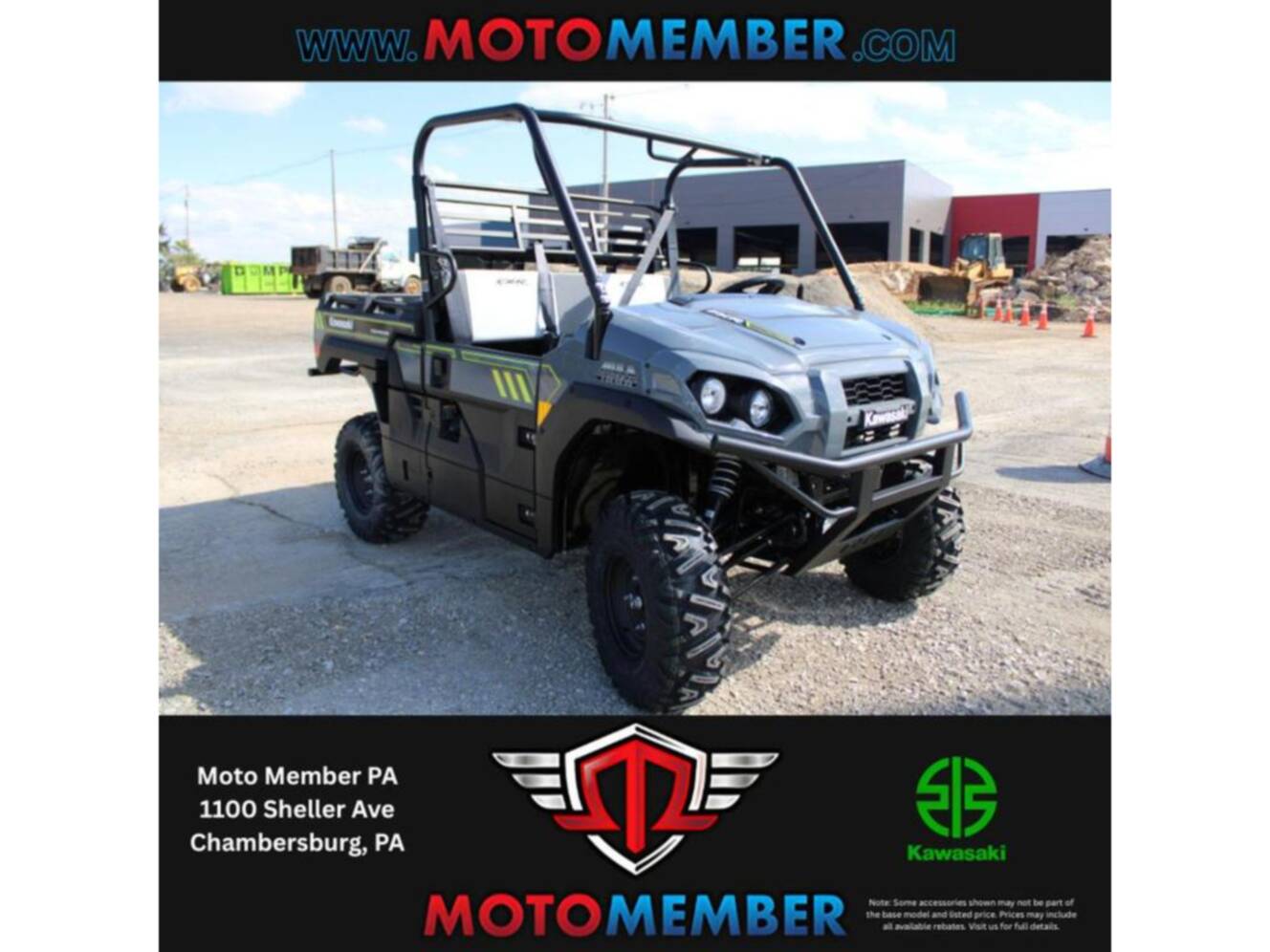 A photo of this 2026 Kawasaki Mule PRO-FXR 1000