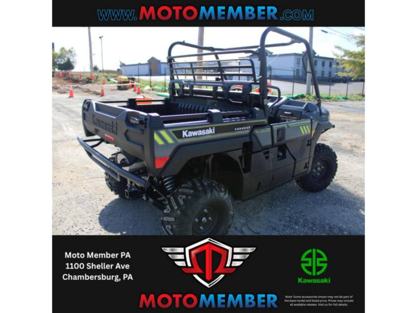 A photo of this 2026 Kawasaki Mule PRO-FXR 1000