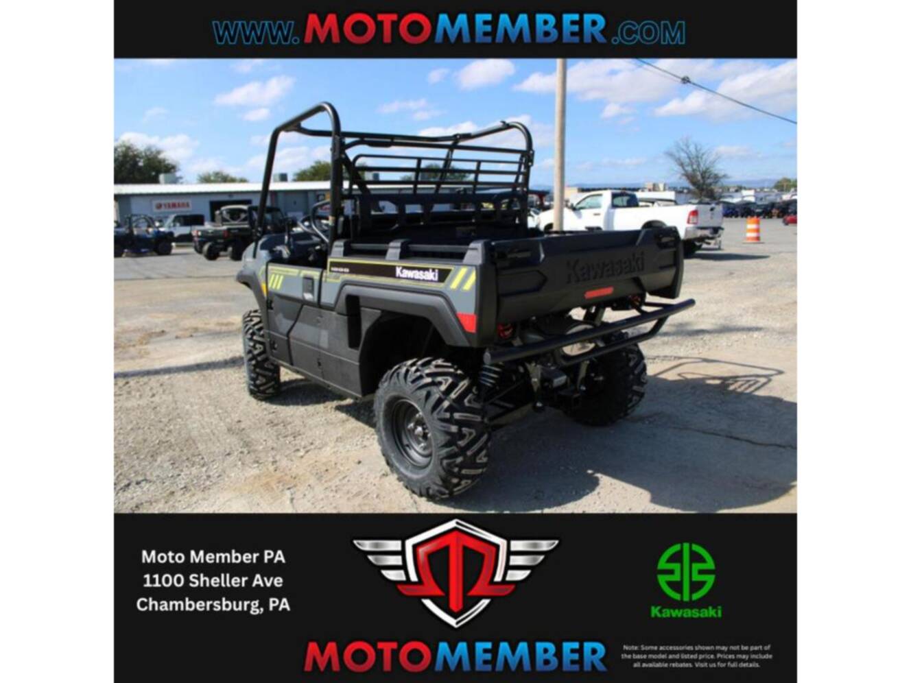 A photo of this 2026 Kawasaki Mule PRO-FXR 1000