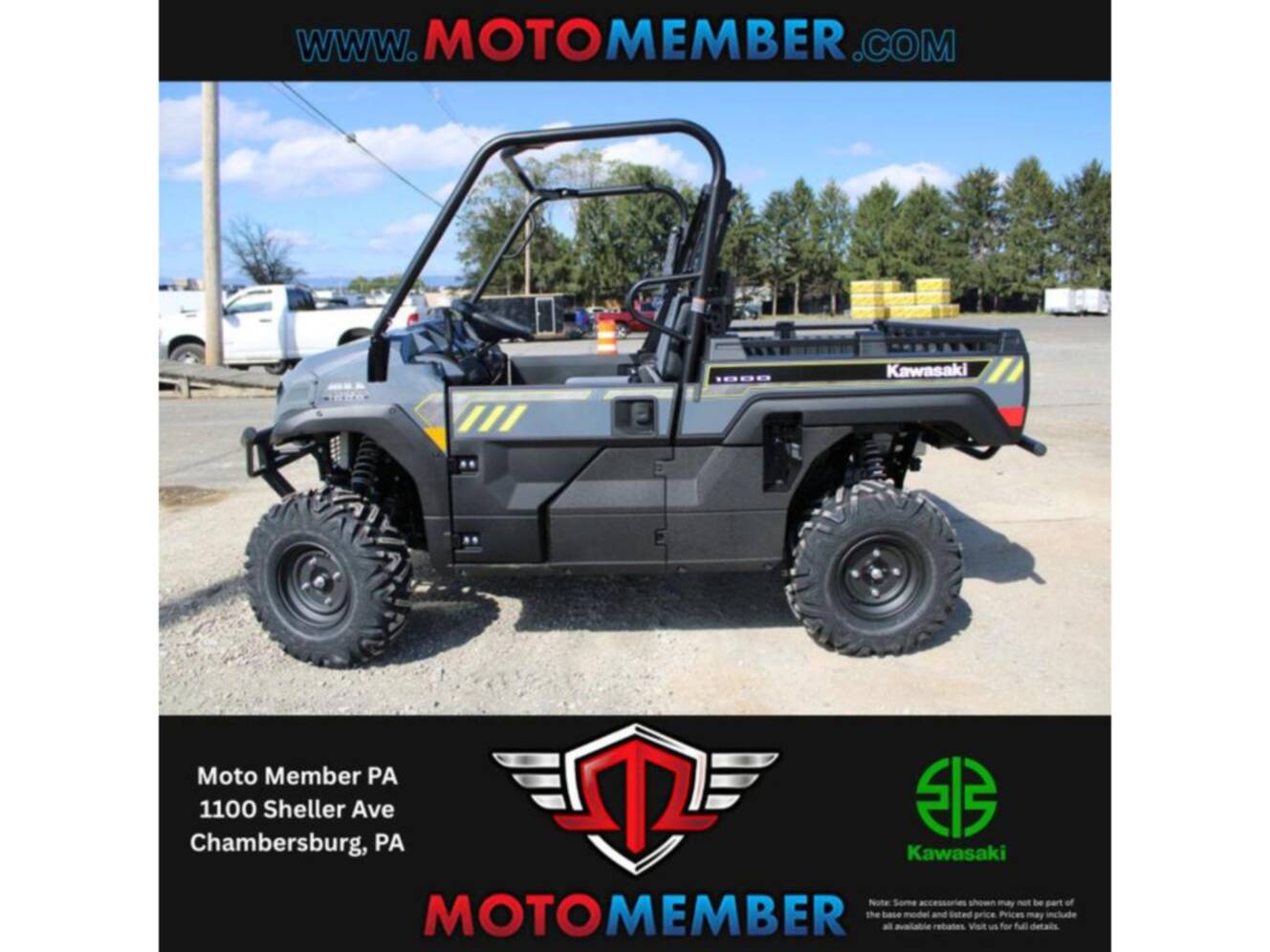 A photo of this 2026 Kawasaki Mule PRO-FXR 1000