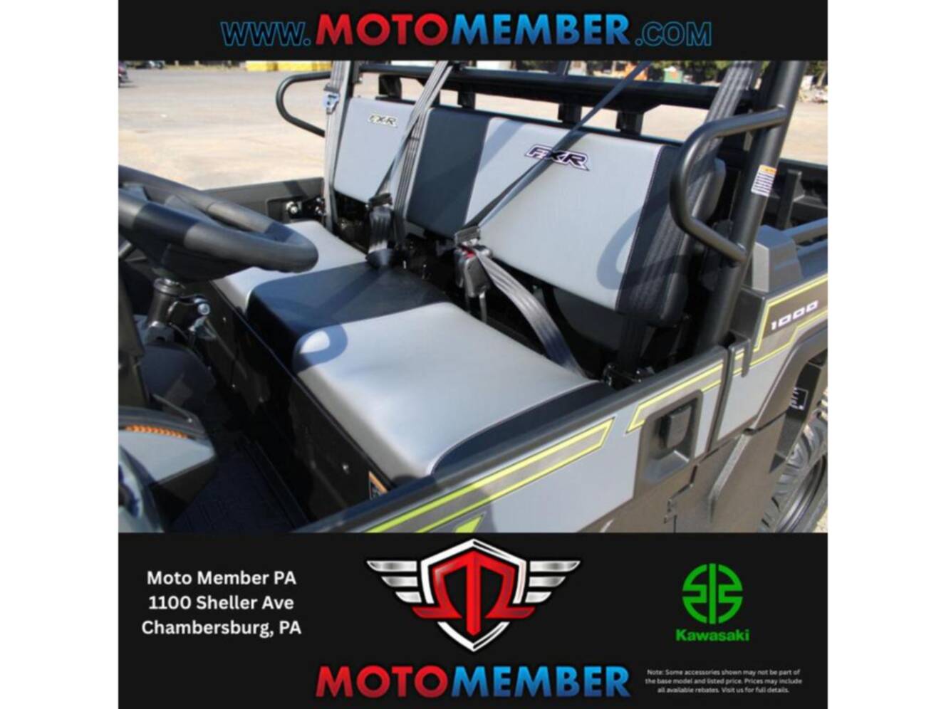 A photo of this 2026 Kawasaki Mule PRO-FXR 1000
