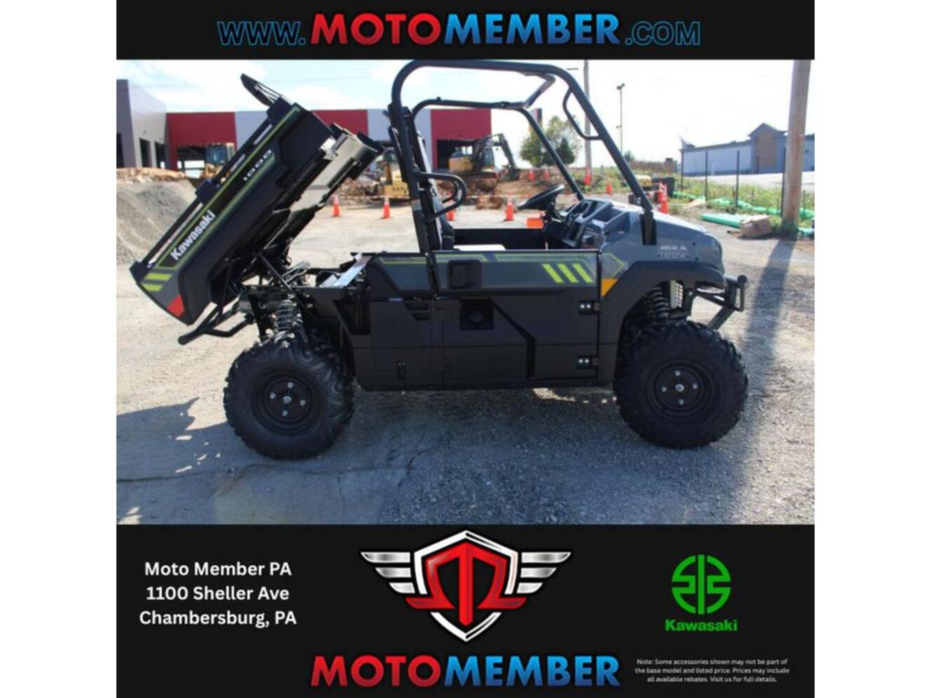 A photo of this 2026 Kawasaki Mule PRO-FXR 1000